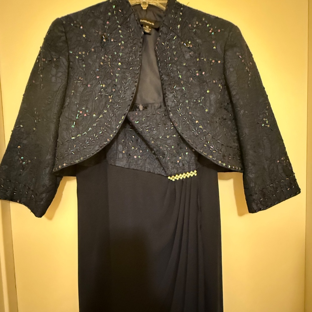 R&M RICHARDS 2 PIECE LBD DRESS - Picture 3 of 7